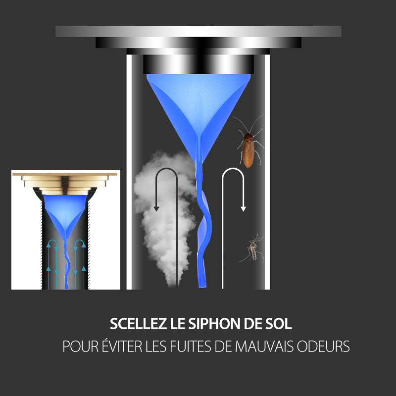 Silicone-Deodorant-Bodenablauf-Innenkern | Brehn