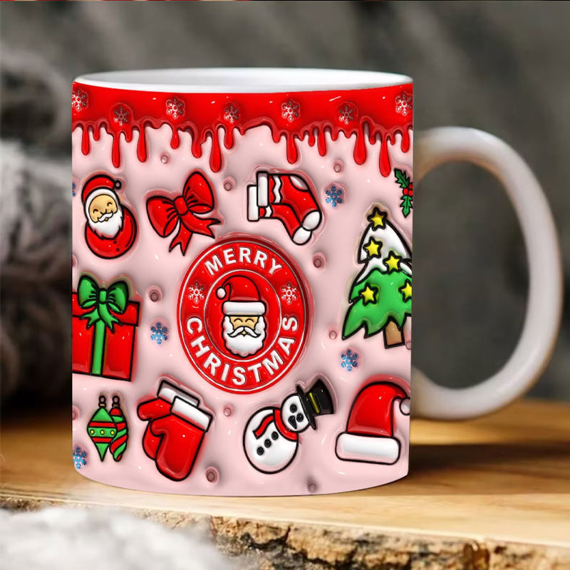 Brehn | 3D Weihnachts Inflated Becher Wrap