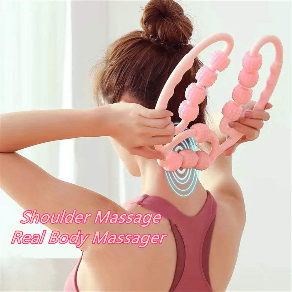 Brehn | Multi-Rad Relaxer Bein-Klammer-Massergerät