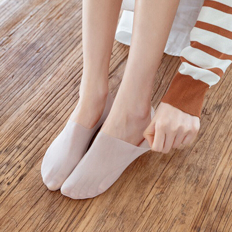 Atmungsaktive unsichtbare Eiskunstseide Socken | Brehn