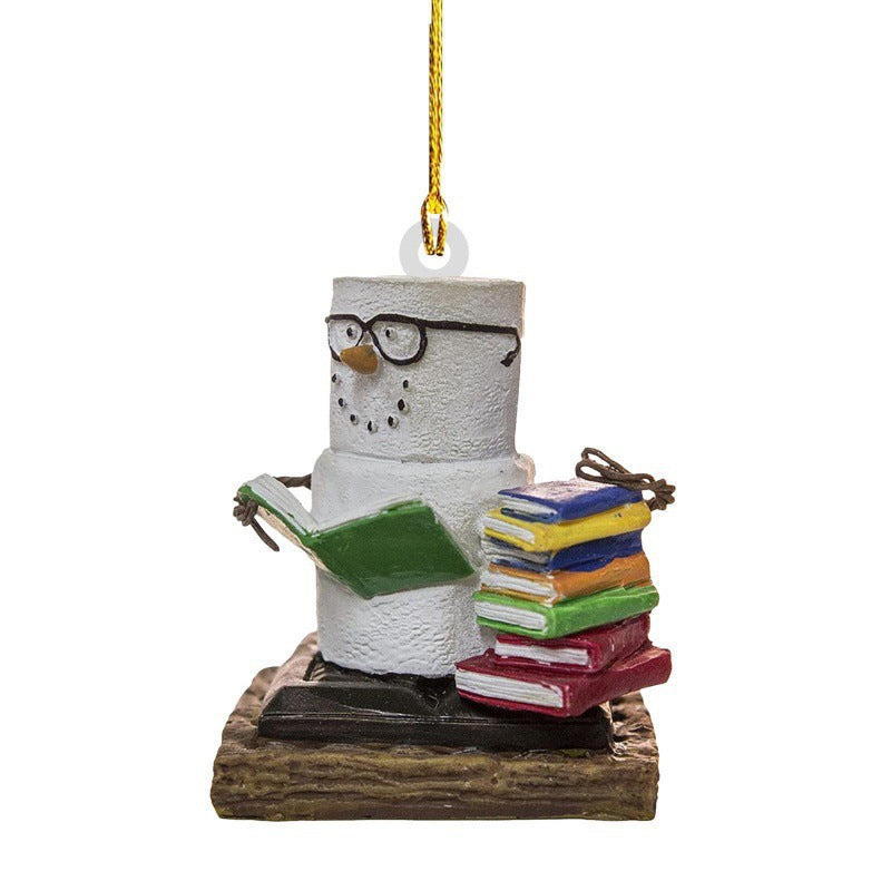 Brehn | Lustige Schneemann Weihnachtsbaum Anhänger