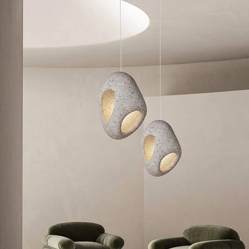 Brehn | Moderne kreative LED-Pendelleuchte Wabi Sabi