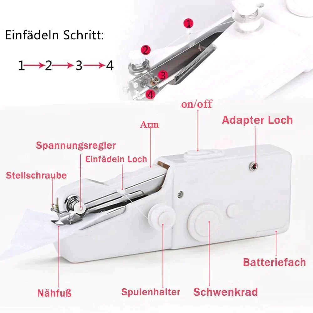 Tragbare Mini Handnähmaschine | Brehn