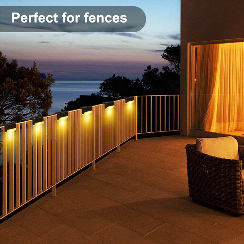 Outdoor wasserdichte Treppen Solarlichter (4 PCS) | Brehn