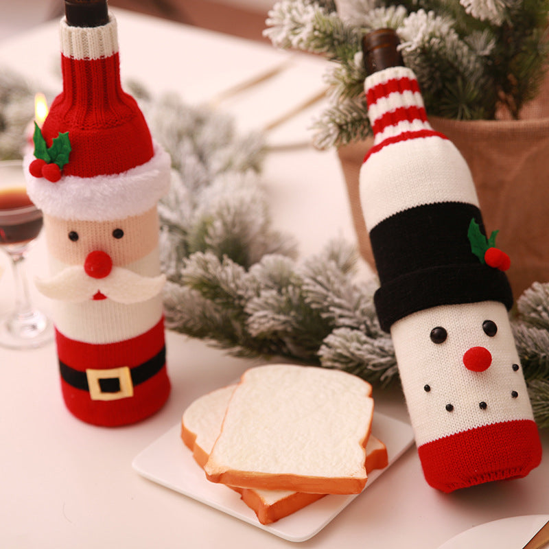 Brehn | Weihnachtsdekorativer Weinflaschenprotektor