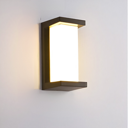 Wasserdichte Outdoor-LED-Wandlampe mit Bewegungsmelder
