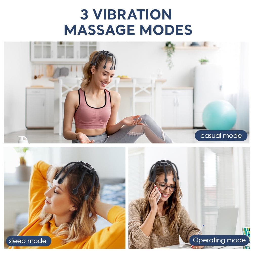Brehn | LuxAura Ultra Scalp Massager | Relaxing massage for ultimate relief and well-being