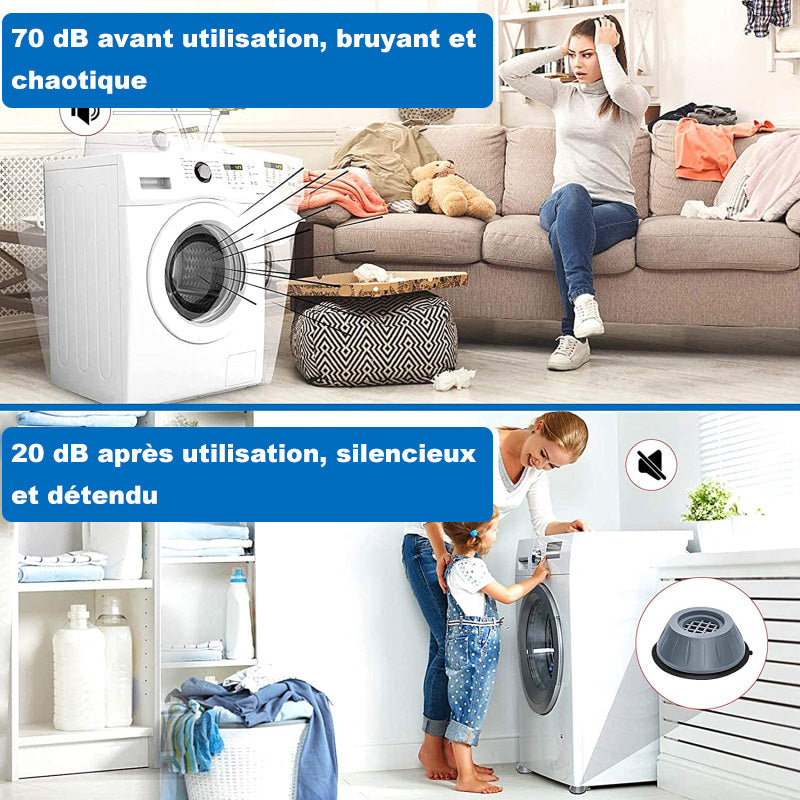 Anti-Vibrations-Waschmaschinenunterstützung | Brehn