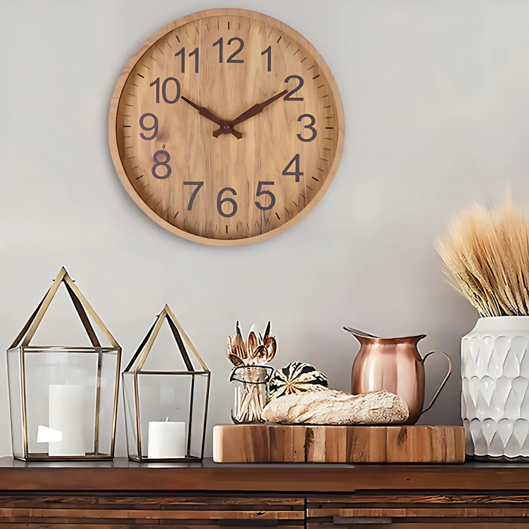 Brehn | Große Wanduhr Wohnzimmer