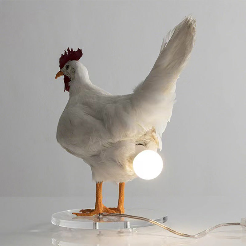 Brehn | Kreative Huhn- und Entenform Dekorative Tischlampe