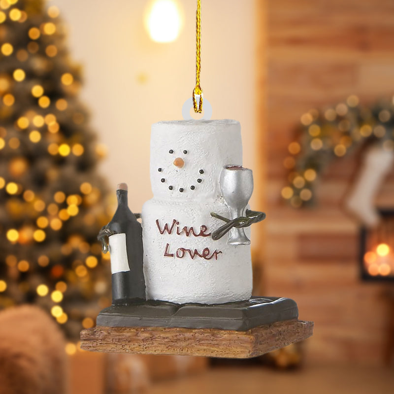 Brehn | Lustige Schneemann Weihnachtsbaum Anhänger