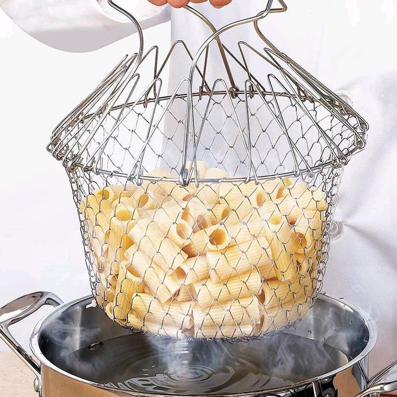 Frittierkorb Cheffaltbar aus Edelstahl | Brehn