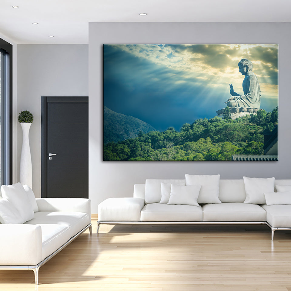 Geheimer Himmel – Leinwandbild