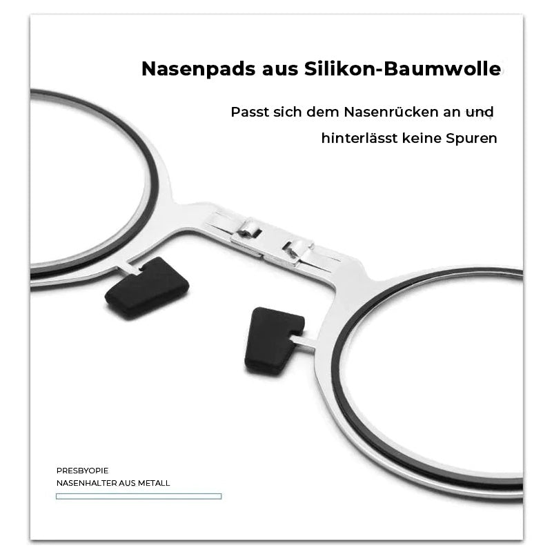 Brehn | Ultraleichte Falt-Lesebrille mit Blauschutz