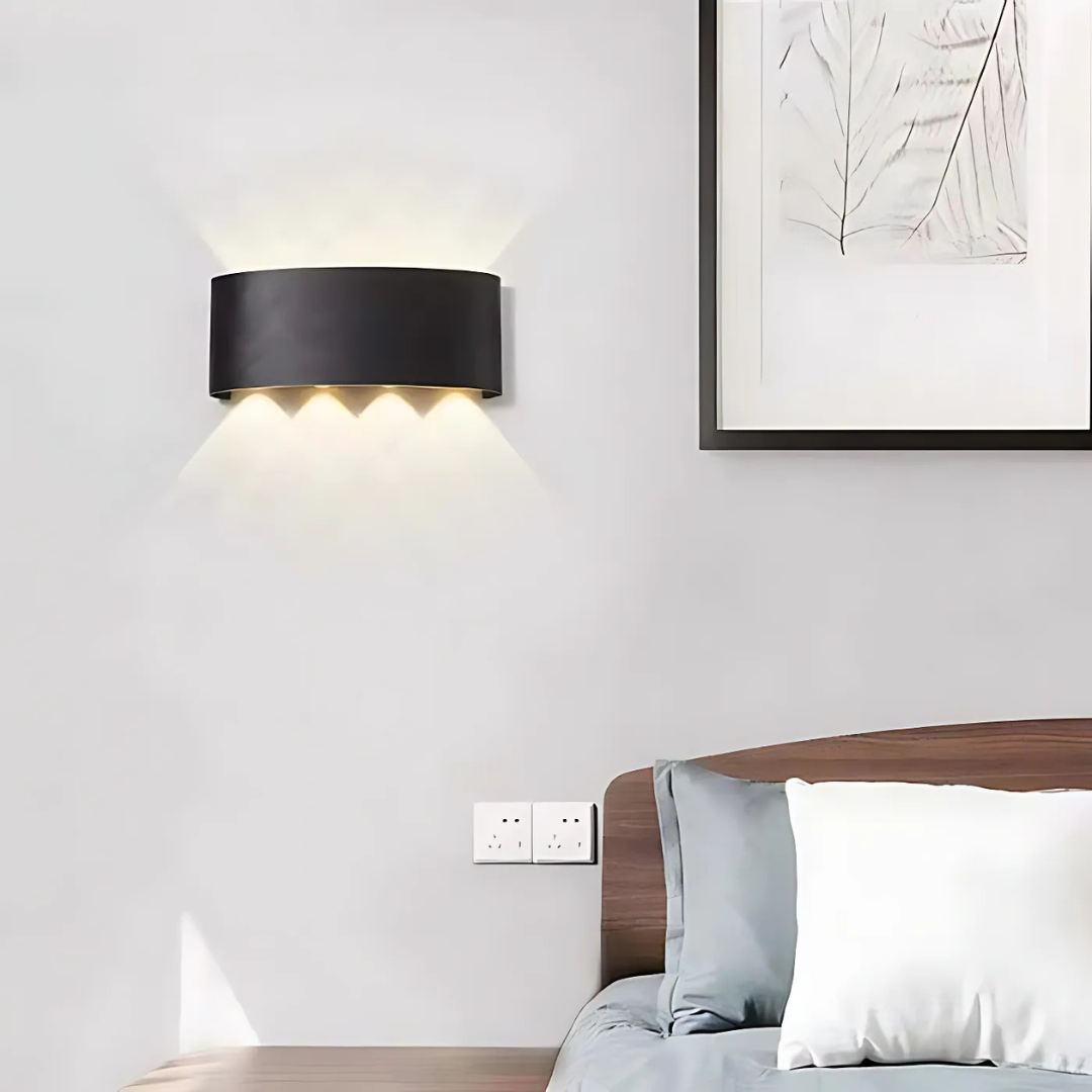 Brehn | LED Wandleuchte für Innen- und Außenbereiche