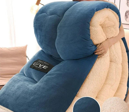 Ultimate Winter Comfort Blanket with Double-Layer Flanellfleece