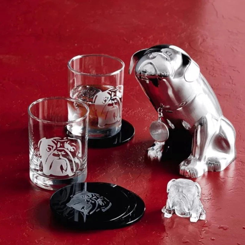 Brehn | Kreative Bulldogge-Eisform aus Silikon