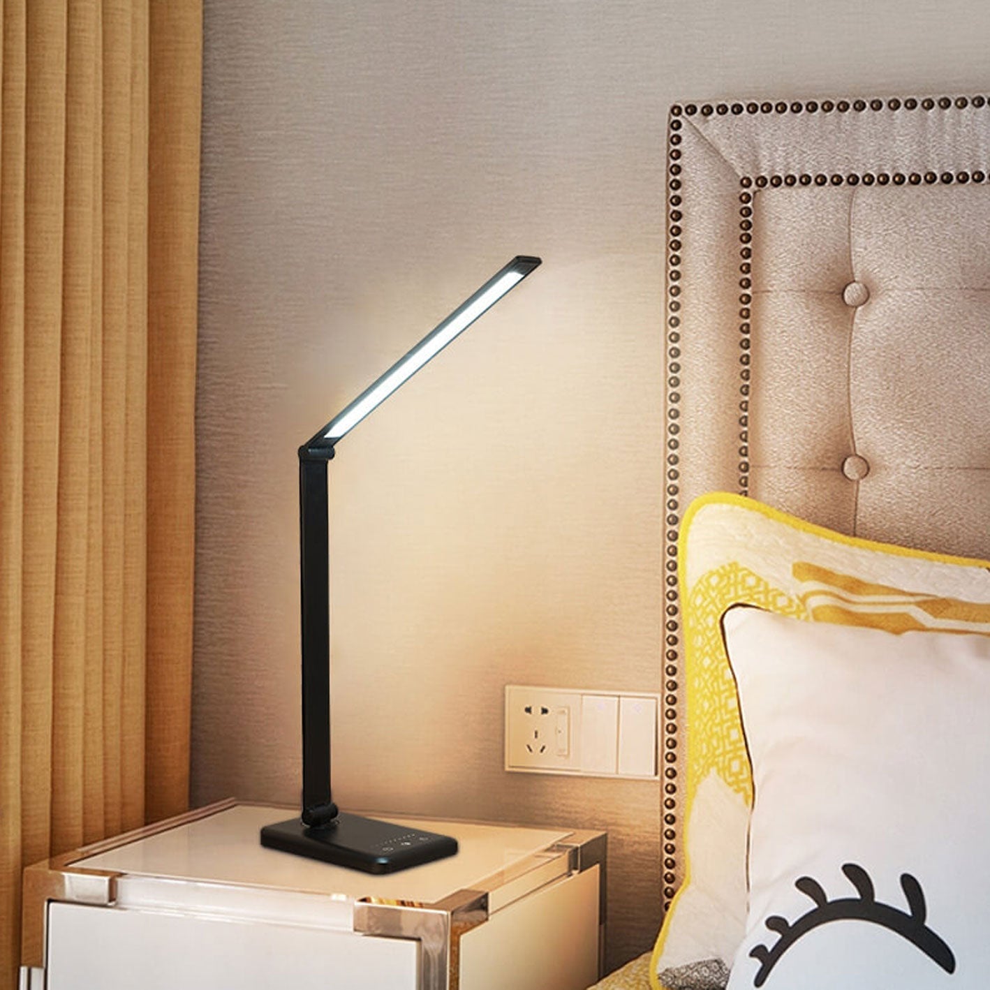 Brehn | Nordic Creative Faltbare Touch Dimmable LED Schreibtischlampe