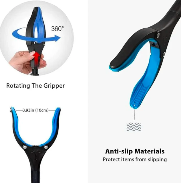 Neu verbesserter, faltbarer Greifer mit 360°-Drehclip
