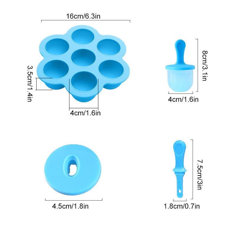 Mini Silikon-Eisformen Set | Brehn