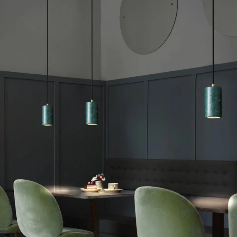 Brehn | Minimalistische Marmor LED Pendelleuchte