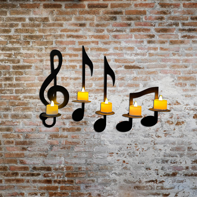 Brehn | Kerzenleuchter mit Musiknoten