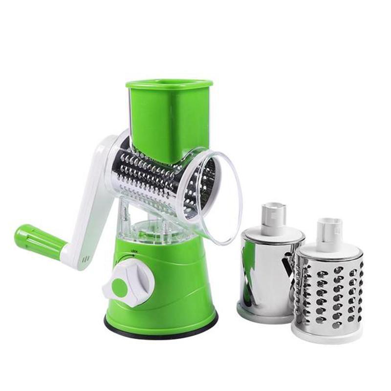 3-in-1 Rotary-Käse-Reibe Gemüseschneider | Brehn