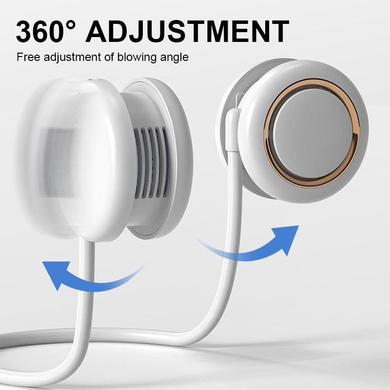Faltbarer USB Mini Tragbarer Nacken Ventilator | Brehn