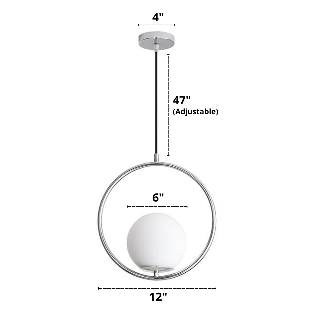 Nordische Glaspendelleuchten