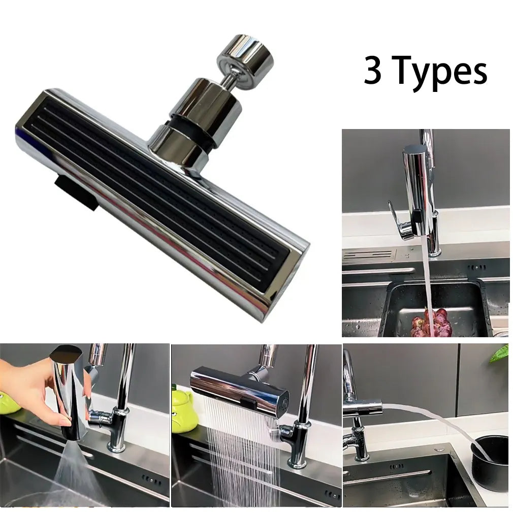VIvolux | Universelle drehbare Wasserfall-Sink-Wasserhahn-Erweiterung