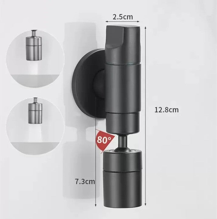 VIvolux | Stream Flow drehbarer moderner Wasserhahn