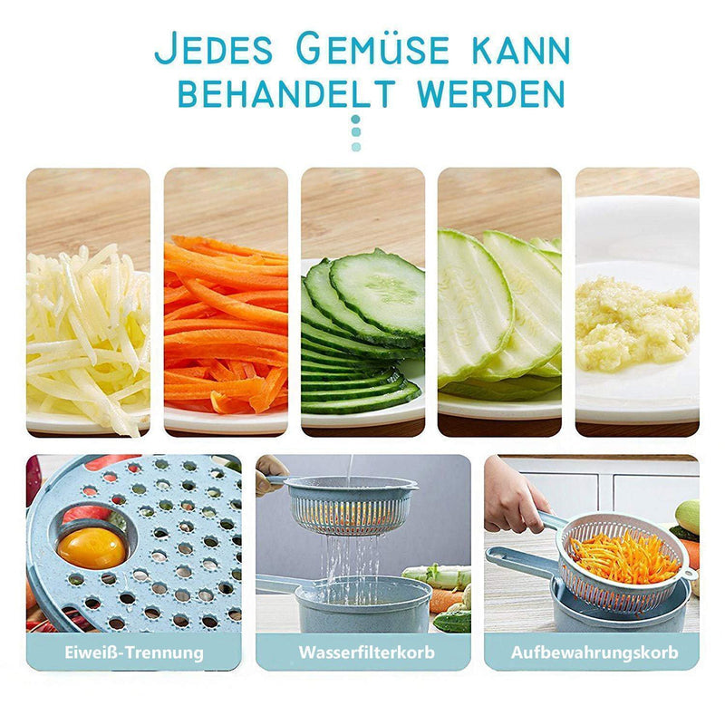 Brehn | 12-IN-1 Multifunktion Werkzeug zum Schneiden von Gemüse