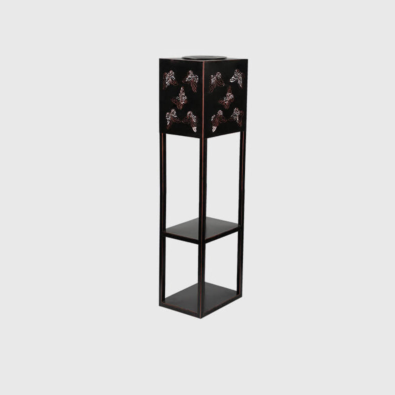 Solar Schmetterlingslicht Schatten Quadrat Regal Pflanzer Licht Garten Dekorativ Außen Wasserdicht Patio Außenlicht | Brehn