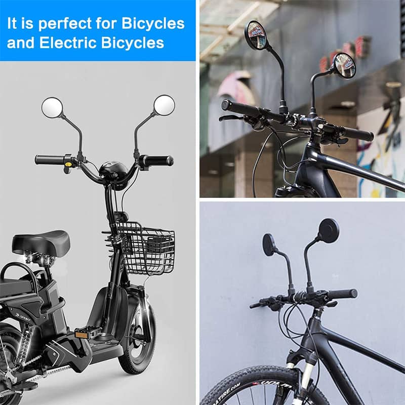 FlexiView Fahrradspiegel mit langer Halterung | Brehn