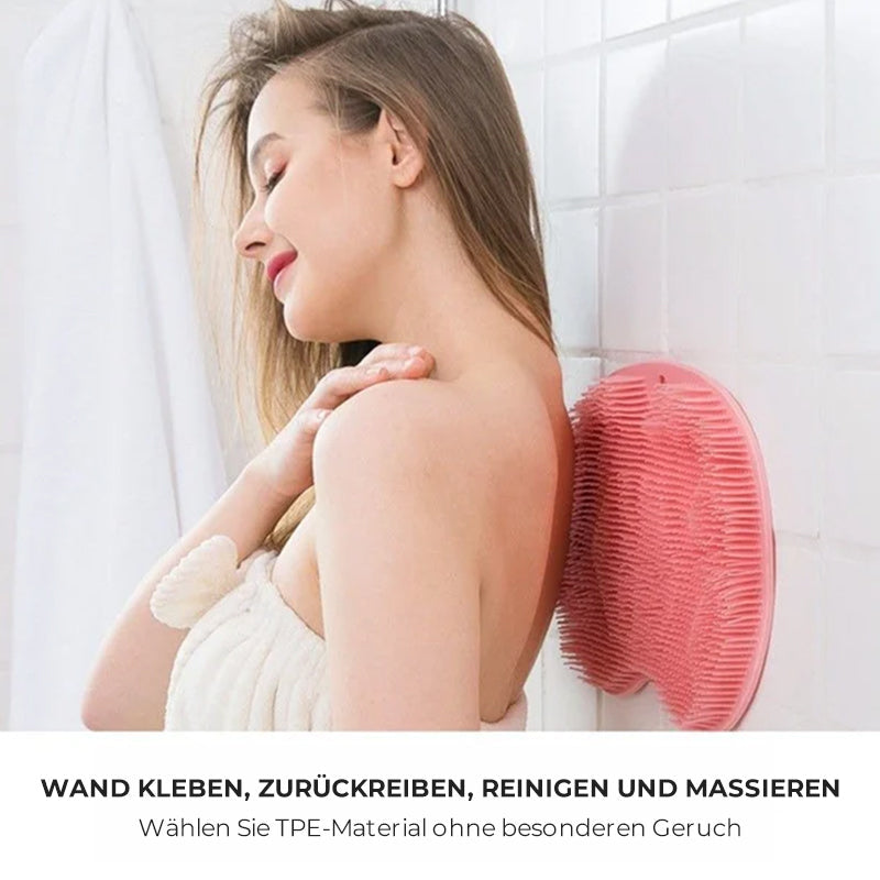 Brehn | Fuß- und Rückenschrubber für die Dusche, Massagepad