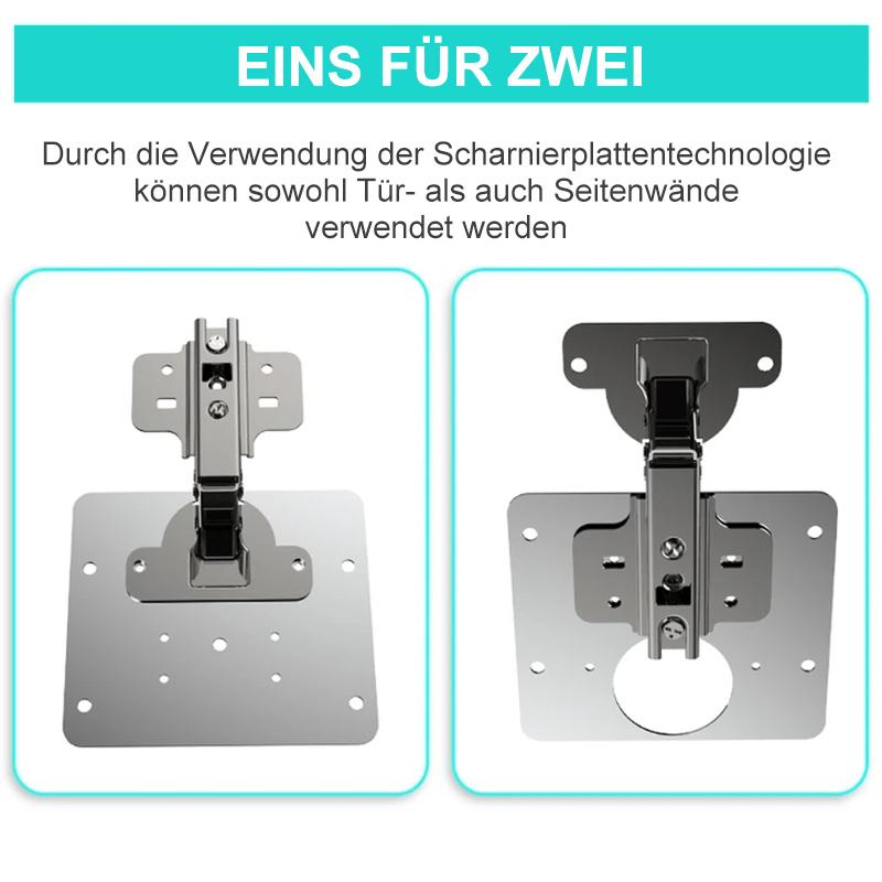 Reparaturstück für Seitenscharnierplatte | Brehn