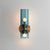 Glaswandleuchte mit Doppellampen-Design