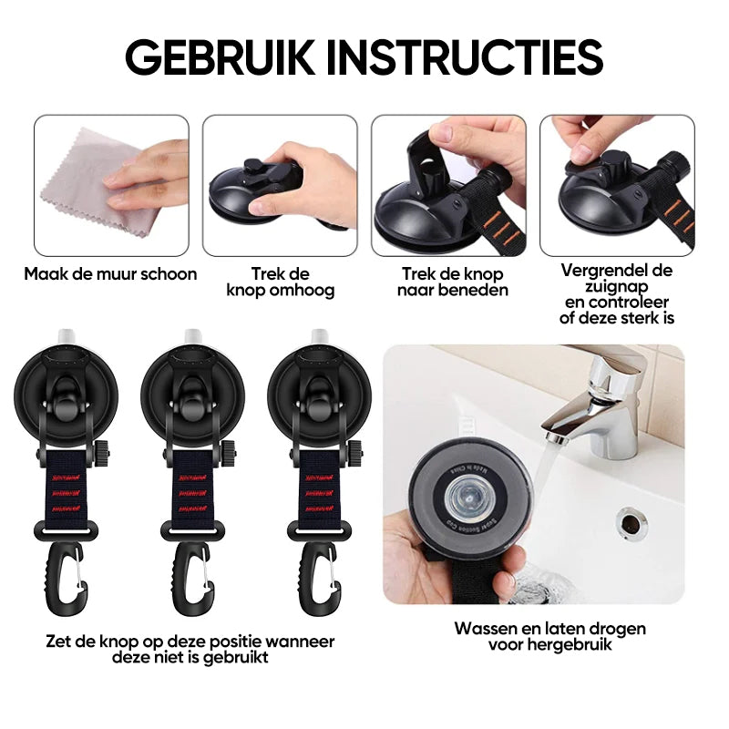 Brehn | PowerHook Leistungsstarker Sauggriff