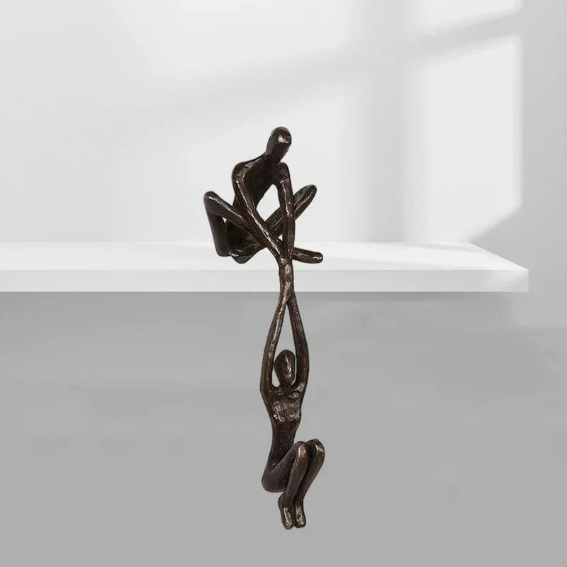Brehn | Ewige Liebe und Stärke | Skulptur Figur | Wohnungsdekoration | Einzigartige Dekoration