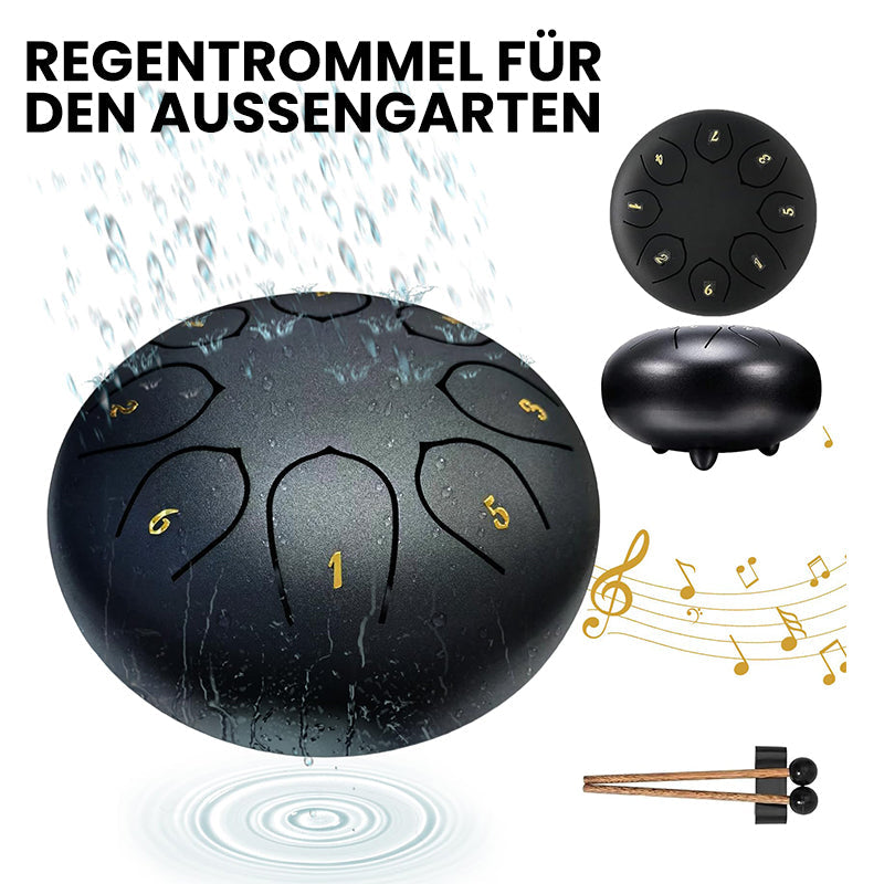 Regentrommel als Garteninstrument | Brehn