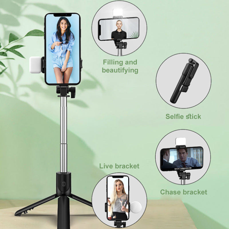 Brehn | 6 In 1 Drahtloser Bluetooth Selfie Stick