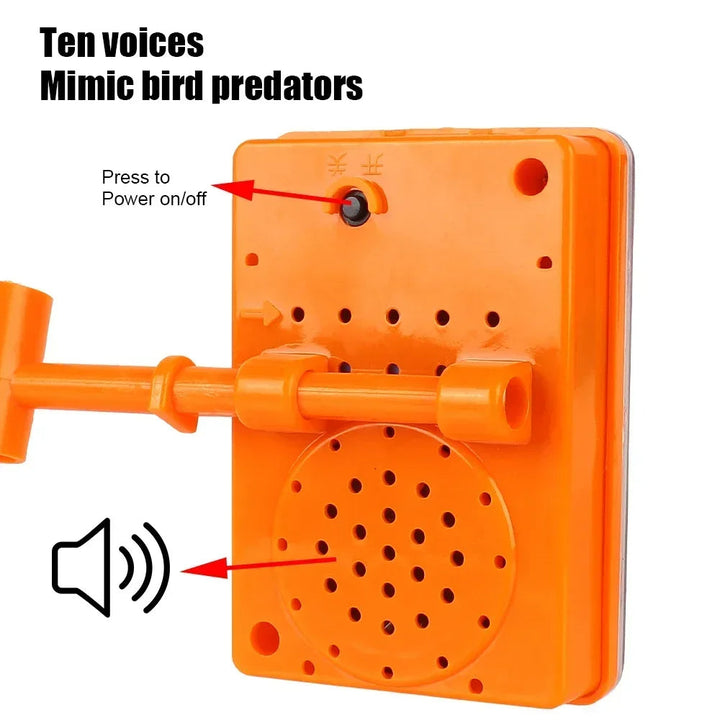 ZonSpin Bird Protector – 360° Reflective Taubenschreck betrieben mit Solarenergie | Brehn