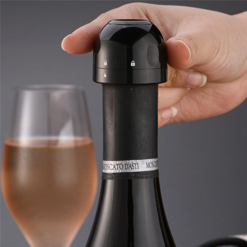 Brehn | Silikonversiegelter Rotwein- & Champagnerverschluss