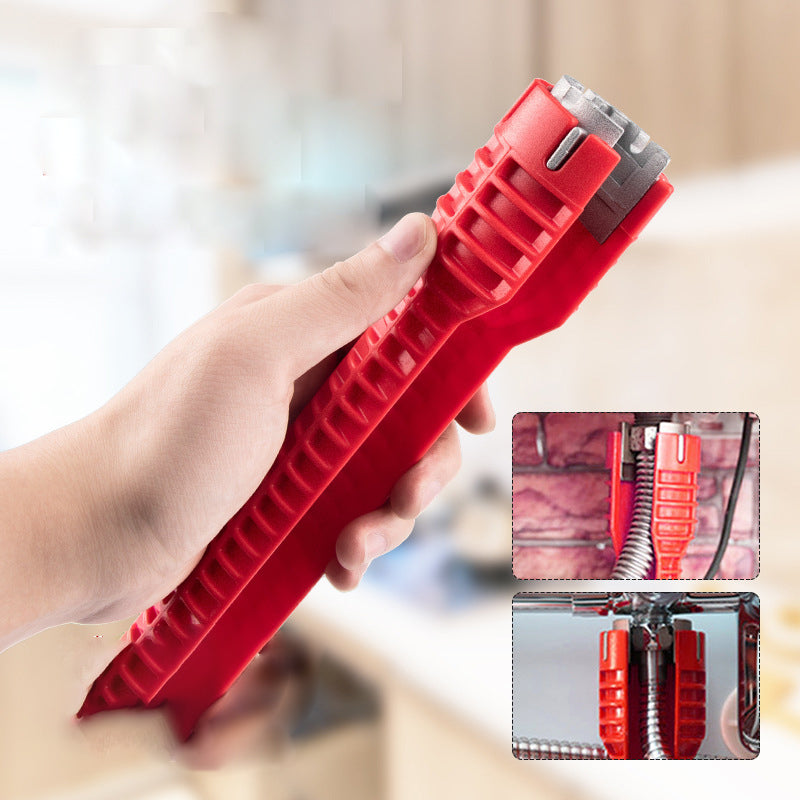 Brehn | 8-in-1 Waschbecken Multi-Wasserrohrschlüssel