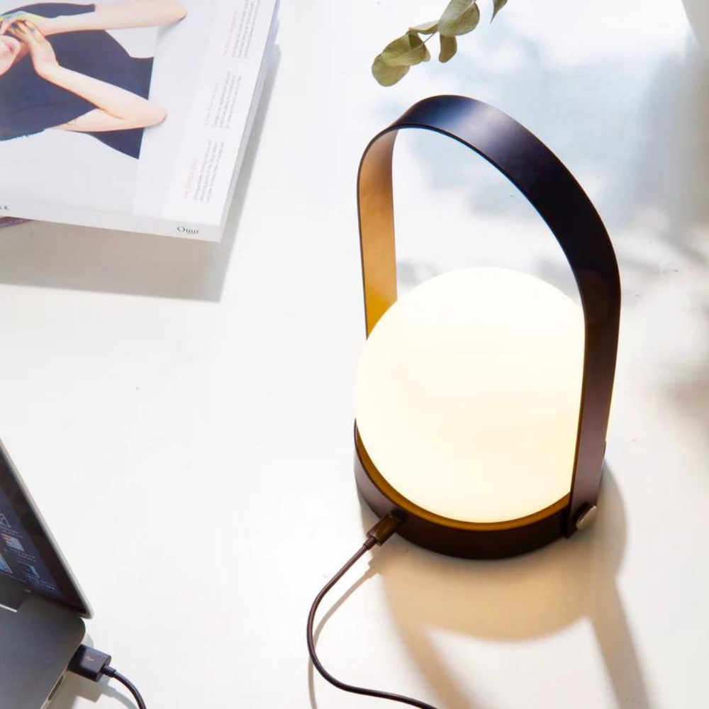 Royelux The Carrie Laterne Kabellose Pendelleuchte - Tragbare LED-Lampe mit einstellbarer Helligkeit