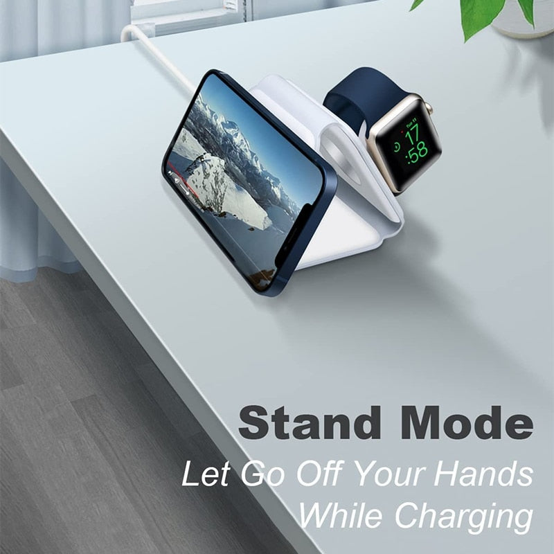 3 in 1 Wireless Magnetic Charger | Brehn