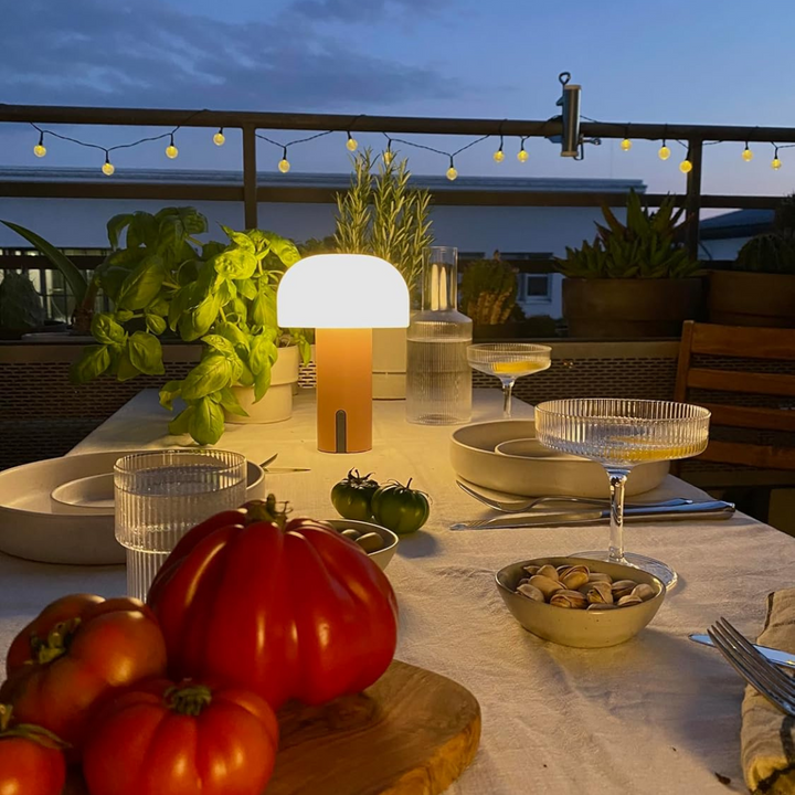 Brehn | Pilzdesign LED-Tischlampe