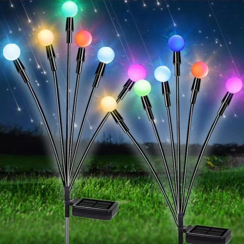 Brehn | Solar Garten LED Glühwürmchen Steckleuchte