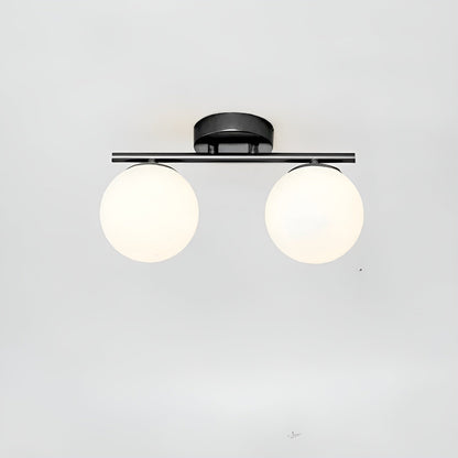 LED-Deckenleuchte aus Glas – Nordisches Design | Für Wohnzimmer & Schlafzimmer | Brehn