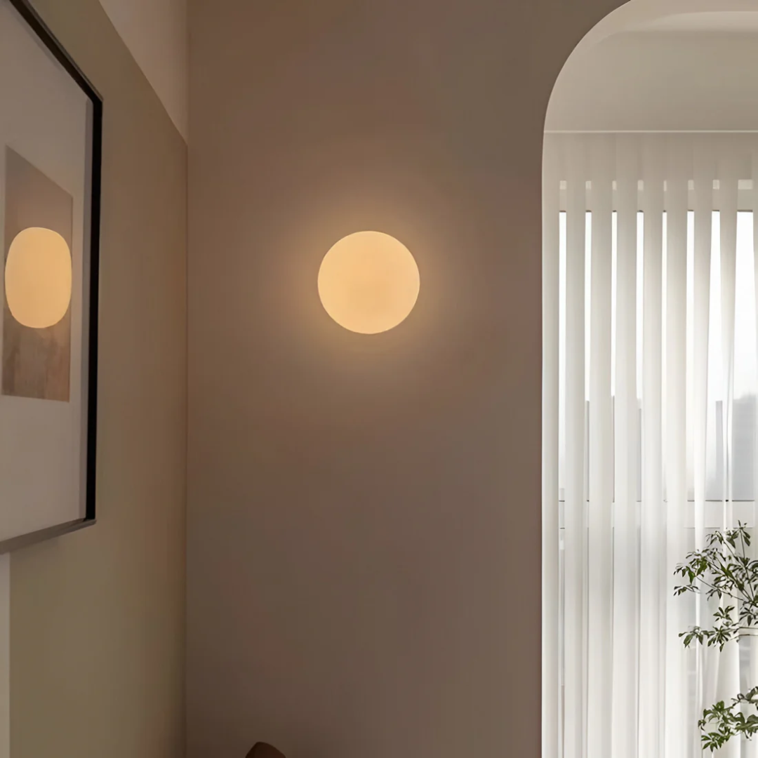 Brehn | Stylische Glas-Wandlampe